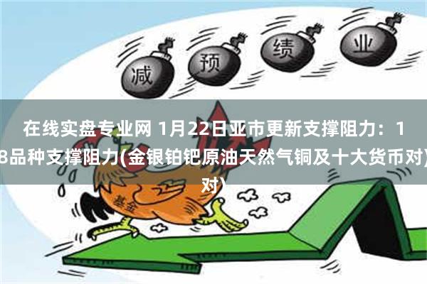 在线实盘专业网 1月22日亚市更新支撑阻力：18品种支撑阻力(金银铂钯原油天然气铜及十大货币对)